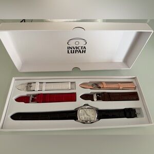 Invicta LUPAH limited edition Watch Set with Interchangeable Straps